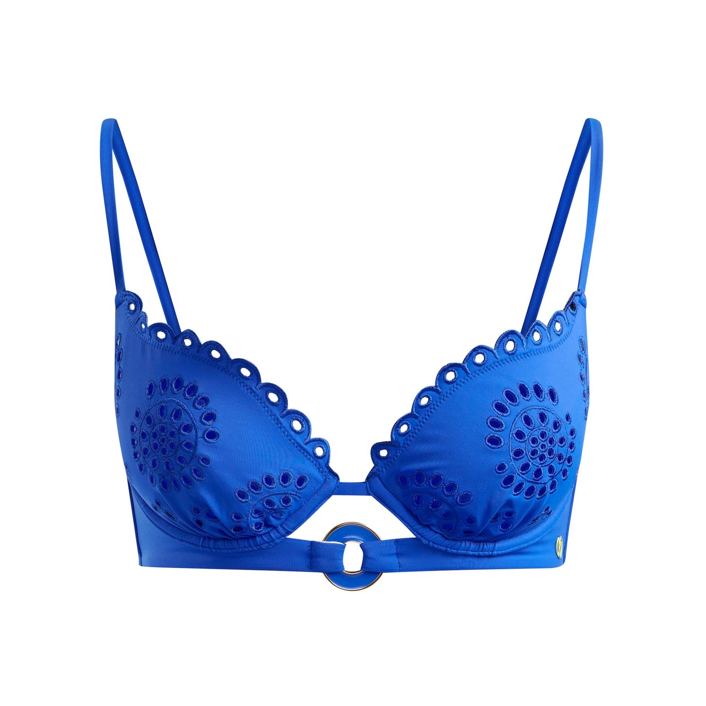 Broderie Bikini Blue
