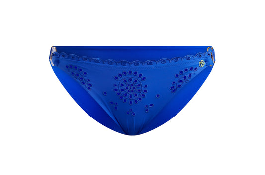 Broderie Bikini Brief Cobalt