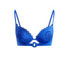 Broderie Bikini Top Cobalt