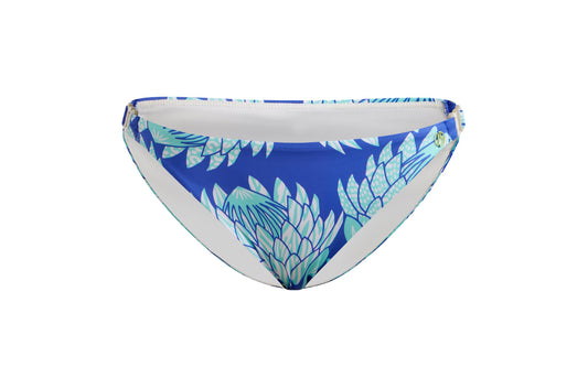 Halter Bikini Classic Brief Blue Protea