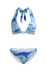Halter Bikini Blue Protea