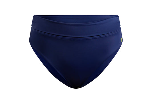 Fold over Midi Brief Navy