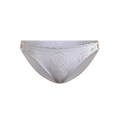 Broderie Bikini Brief White