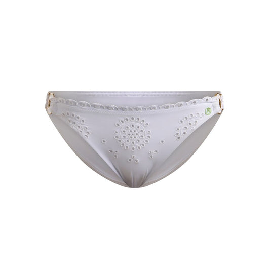 Broderie Bikini Brief White