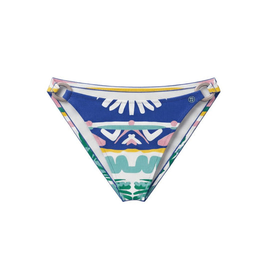 Halter Bikini Blue Palm Classic Brief
