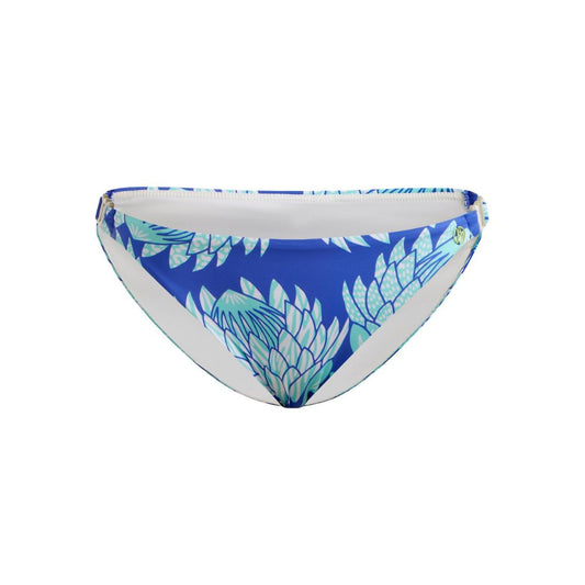 Halter Bikini Classic Brief Blue Protea