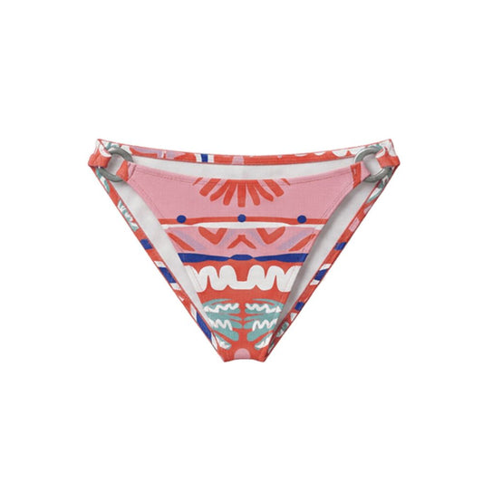 Halter Bikini Pink Palm Classic Brief