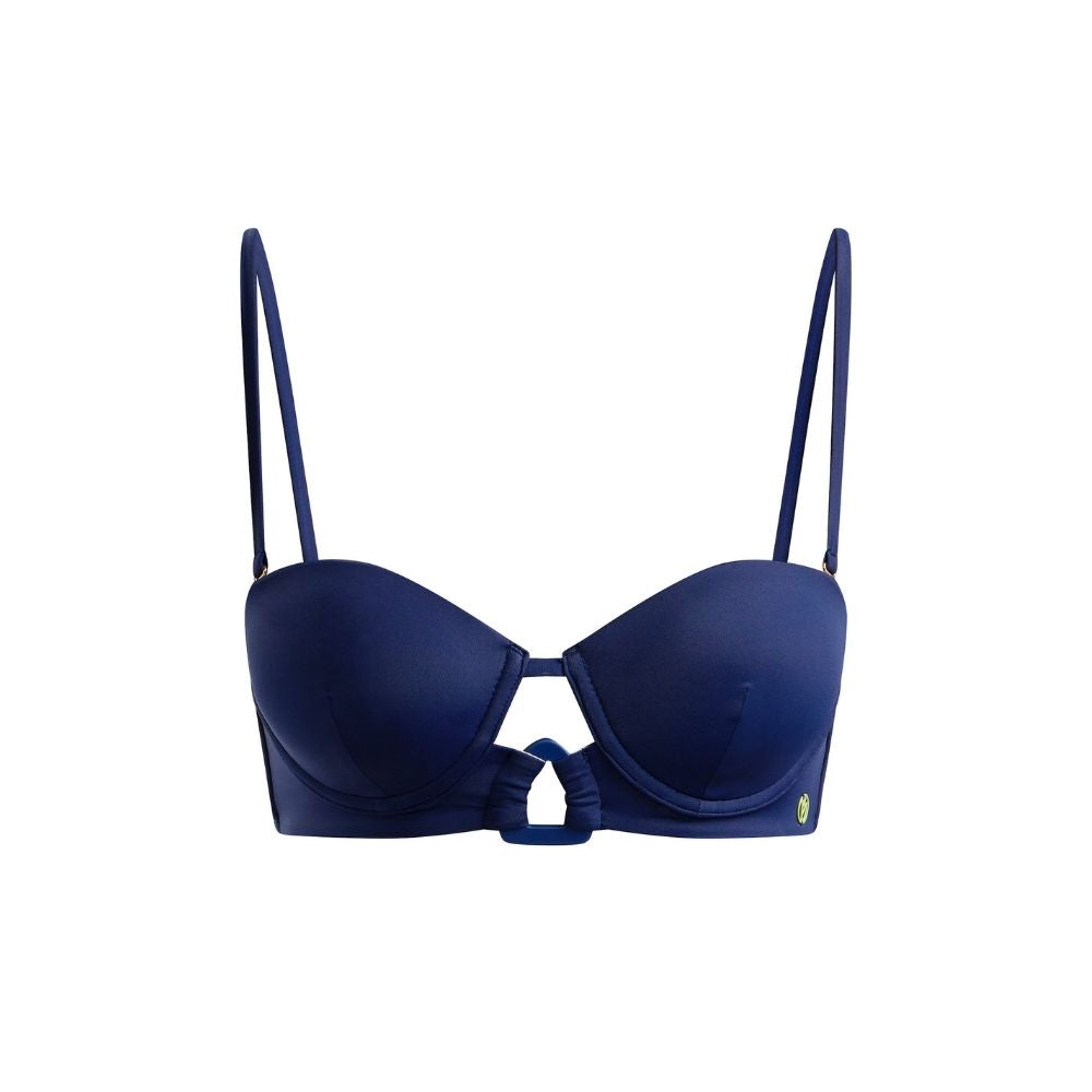 Push Up Bikini Top Navy