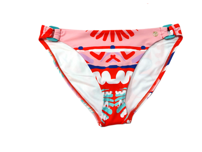Halter Bikini Pink Palm Classic Brief