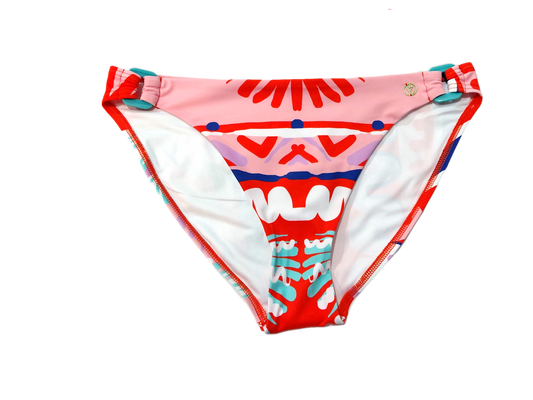 Halter Bikini Pink Palm Classic Brief
