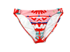 Halter Bikini Pink Palm Classic Brief